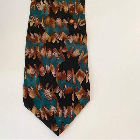 Vintage Martini Tie from the Cocktail Collection by Stonehenge Silk - Picture 1 of 3
